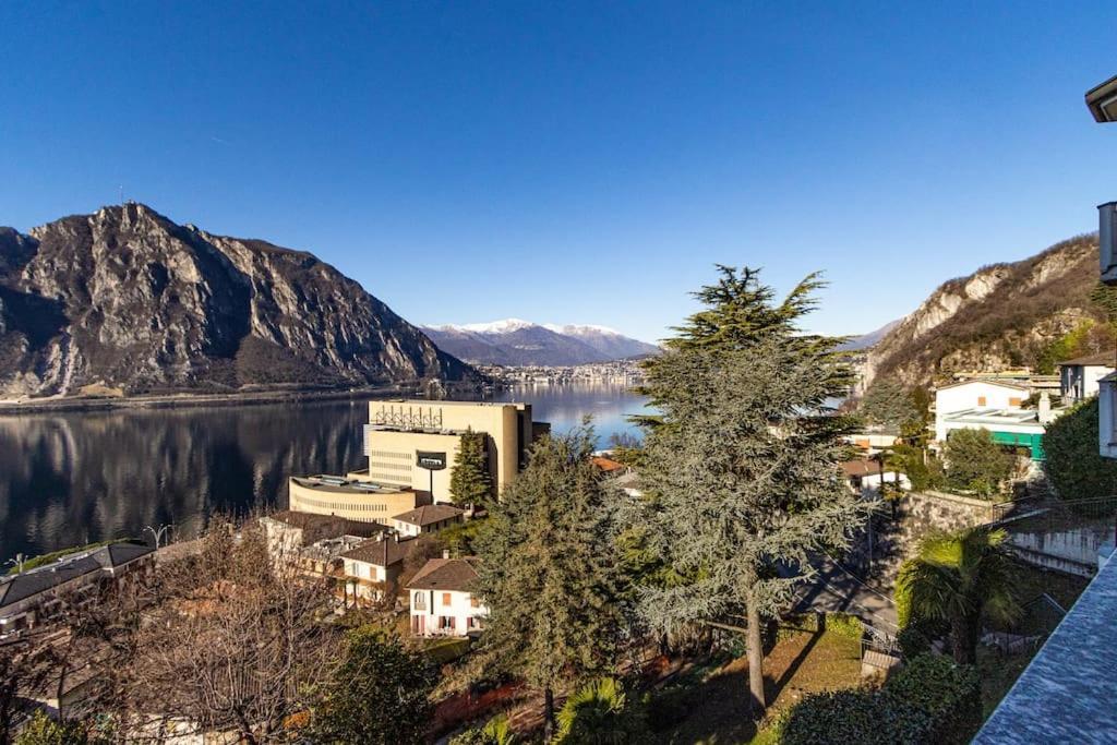 Wraparound Lake Views Bellavista Residence Campione dʼItalia Exteriér fotografie